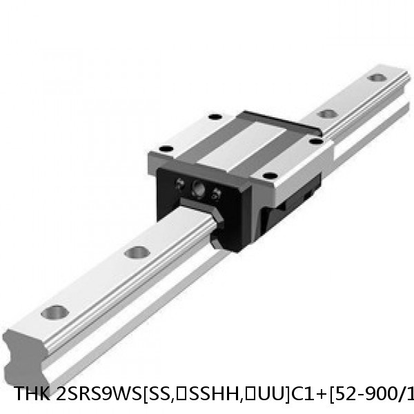 2SRS9WS[SS,​SSHH,​UU]C1+[52-900/1]L[H,​P]M THK Miniature Linear Guide Caged Ball SRS Series