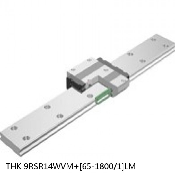 9RSR14WVM+[65-1800/1]LM THK Miniature Linear Guide Full Ball RSR Series