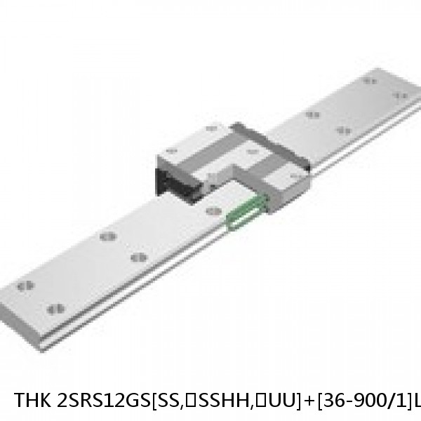 2SRS12GS[SS,​SSHH,​UU]+[36-900/1]L[H,​P]M THK Miniature Linear Guide Full Ball SRS-G Accuracy and Preload Selectable