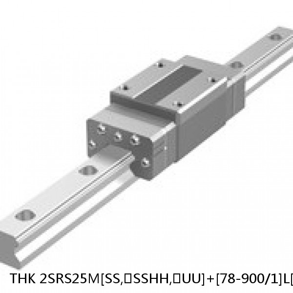 2SRS25M[SS,​SSHH,​UU]+[78-900/1]L[H,​P]M THK Miniature Linear Guide Caged Ball SRS Series