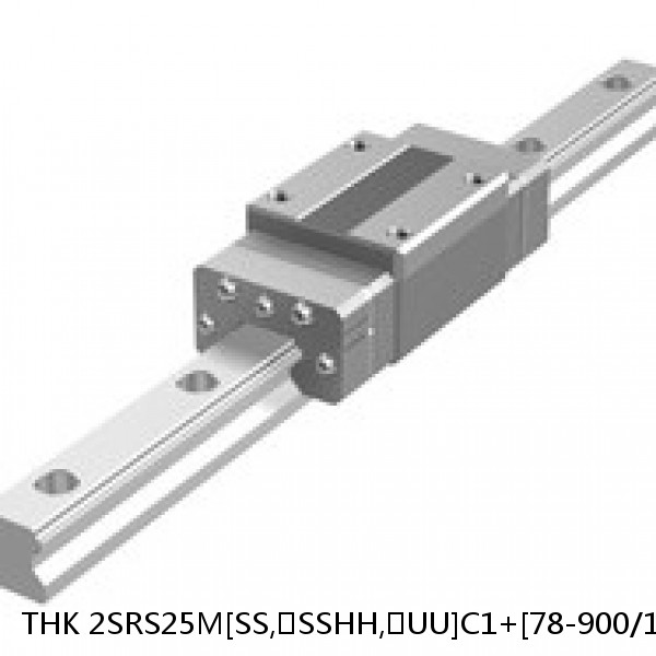 2SRS25M[SS,​SSHH,​UU]C1+[78-900/1]LM THK Miniature Linear Guide Caged Ball SRS Series