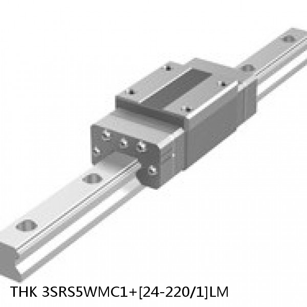 3SRS5WMC1+[24-220/1]LM THK Miniature Linear Guide Caged Ball SRS Series