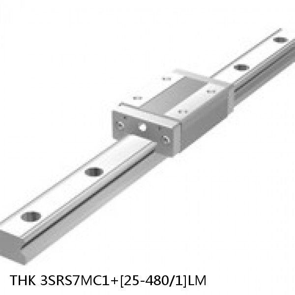 3SRS7MC1+[25-480/1]LM THK Miniature Linear Guide Caged Ball SRS Series