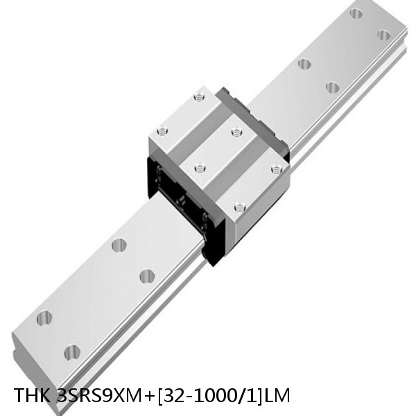 3SRS9XM+[32-1000/1]LM THK Miniature Linear Guide Caged Ball SRS Series