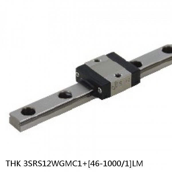 3SRS12WGMC1+[46-1000/1]LM THK Miniature Linear Guide Full Ball SRS-G Accuracy and Preload Selectable