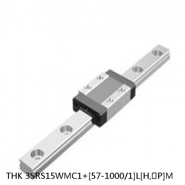 3SRS15WMC1+[57-1000/1]L[H,​P]M THK Miniature Linear Guide Caged Ball SRS Series