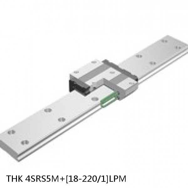 4SRS5M+[18-220/1]LPM THK Miniature Linear Guide Caged Ball SRS Series