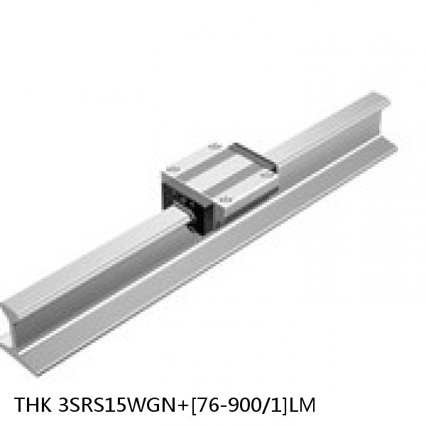 3SRS15WGN+[76-900/1]LM THK Miniature Linear Guide Full Ball SRS-G Accuracy and Preload Selectable