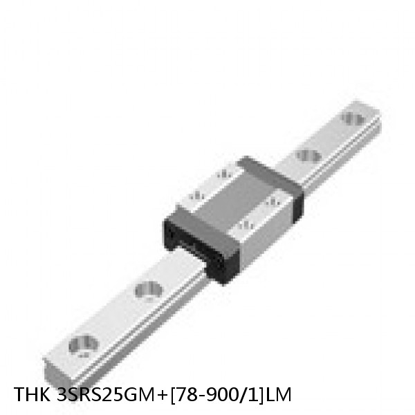 3SRS25GM+[78-900/1]LM THK Miniature Linear Guide Full Ball SRS-G Accuracy and Preload Selectable