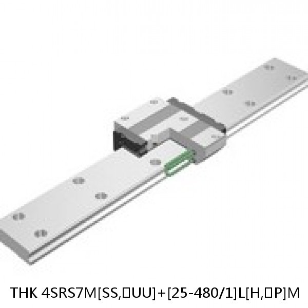 4SRS7M[SS,​UU]+[25-480/1]L[H,​P]M THK Miniature Linear Guide Caged Ball SRS Series