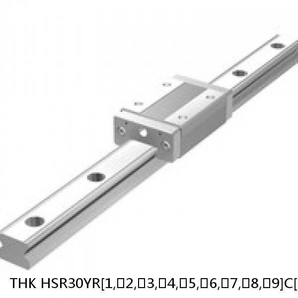 HSR30YR[1,​2,​3,​4,​5,​6,​7,​8,​9]C[0,​1]+[111-3000/1]L[H,​P,​SP,​UP] THK Standard Linear Guide Accuracy and Preload Selectable HSR Series