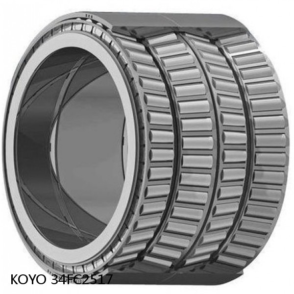 34FC2517 KOYO Four-row cylindrical roller bearings