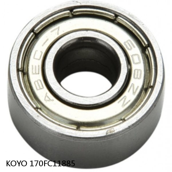 170FC11885 KOYO Four-row cylindrical roller bearings