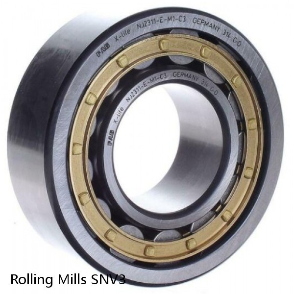 SNV3 Rolling Mills BEARINGS FOR METRIC AND INCH SHAFT SIZES