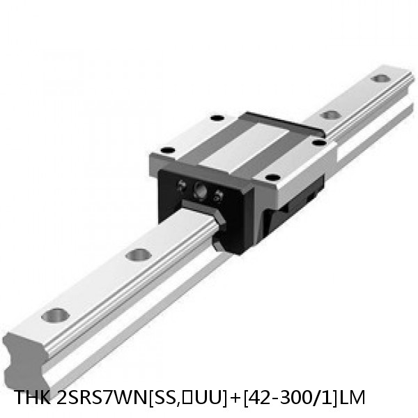 2SRS7WN[SS,​UU]+[42-300/1]LM THK Miniature Linear Guide Caged Ball SRS Series