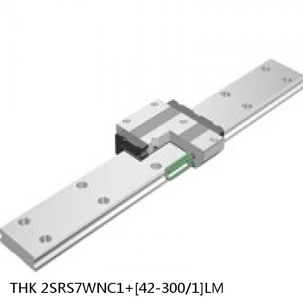 2SRS7WNC1+[42-300/1]LM THK Miniature Linear Guide Caged Ball SRS Series