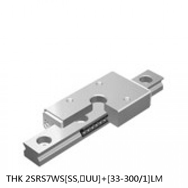 2SRS7WS[SS,​UU]+[33-300/1]LM THK Miniature Linear Guide Caged Ball SRS Series