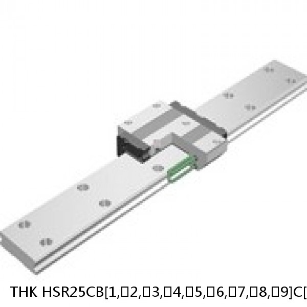 HSR25CB[1,​2,​3,​4,​5,​6,​7,​8,​9]C[0,​1]+[97-3000/1]L THK Standard Linear Guide Accuracy and Preload Selectable HSR Series