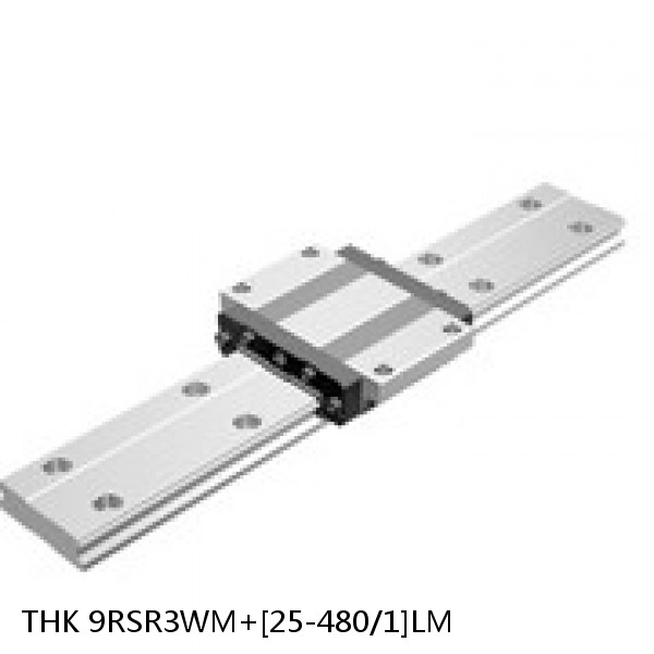 9RSR3WM+[25-480/1]LM THK Miniature Linear Guide Full Ball RSR Series