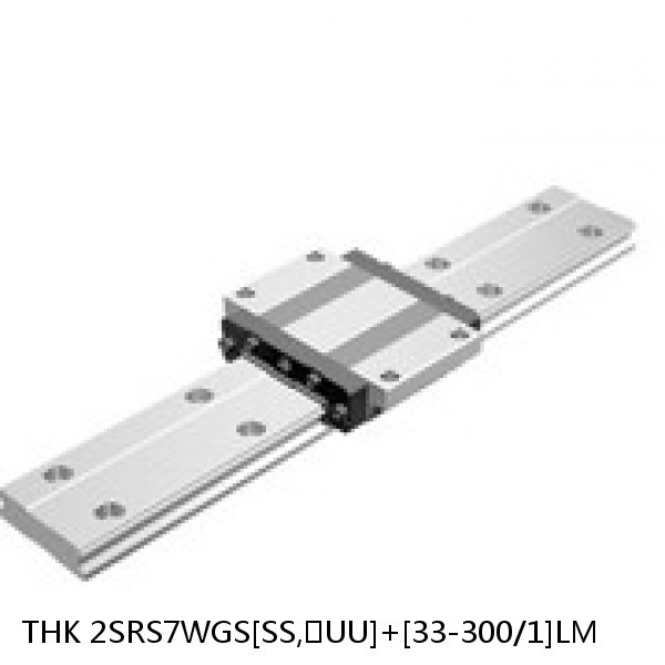 2SRS7WGS[SS,​UU]+[33-300/1]LM THK Miniature Linear Guide Full Ball SRS-G Accuracy and Preload Selectable