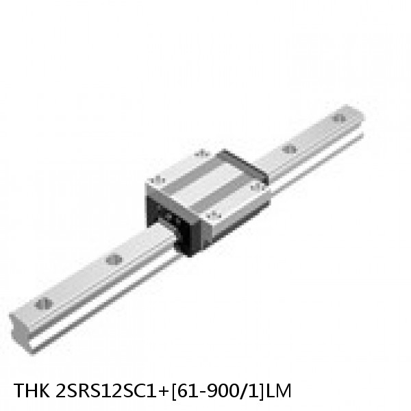 2SRS12SC1+[61-900/1]LM THK Miniature Linear Guide Caged Ball SRS Series