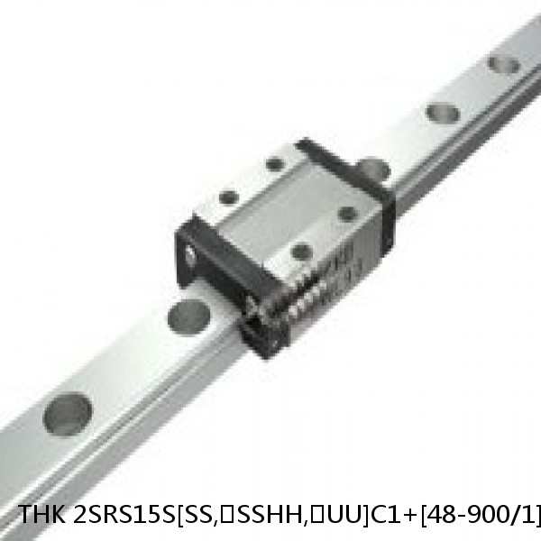 2SRS15S[SS,​SSHH,​UU]C1+[48-900/1]LM THK Miniature Linear Guide Caged Ball SRS Series