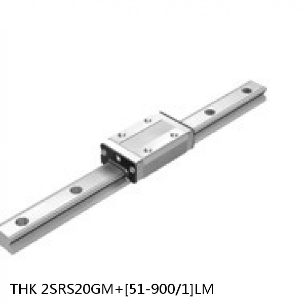 2SRS20GM+[51-900/1]LM THK Miniature Linear Guide Full Ball SRS-G Accuracy and Preload Selectable