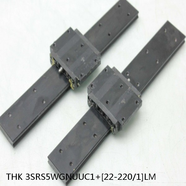 3SRS5WGNUUC1+[22-220/1]LM THK Miniature Linear Guide Full Ball SRS-G Accuracy and Preload Selectable