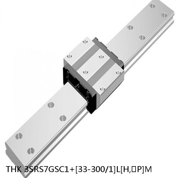 3SRS7GSC1+[33-300/1]L[H,​P]M THK Miniature Linear Guide Full Ball SRS-G Accuracy and Preload Selectable