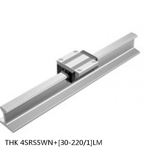 4SRS5WN+[30-220/1]LM THK Miniature Linear Guide Caged Ball SRS Series