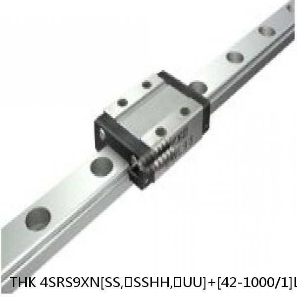 4SRS9XN[SS,​SSHH,​UU]+[42-1000/1]LM THK Miniature Linear Guide Caged Ball SRS Series